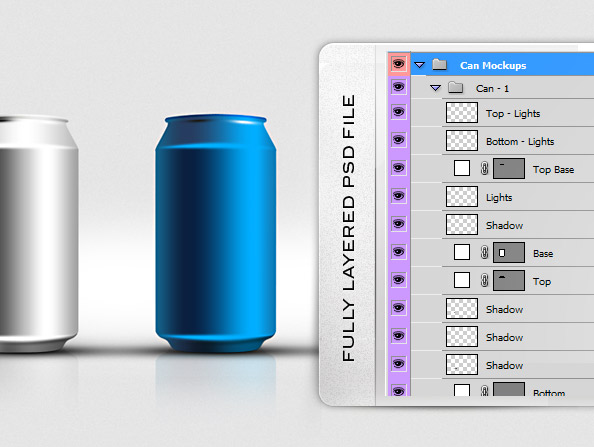 PSD,PSD下载,PSD的图形,免费PSD,免费PSD下载,图表,模型,实物模型,饮料罐,饮料罐样板,饮料罐模板,模板