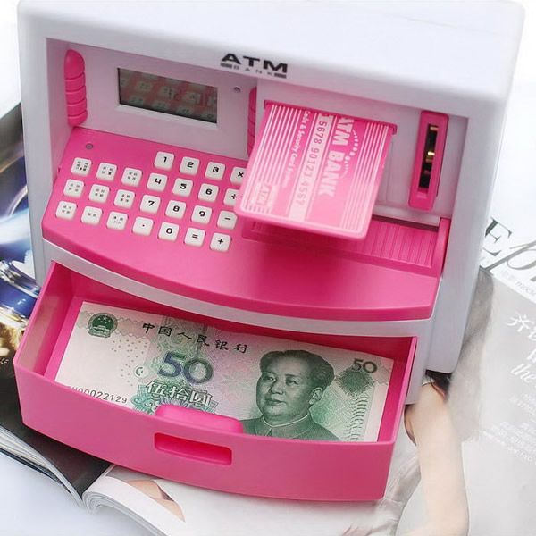 儿童,ATM,多功能,存钱罐,LIKE